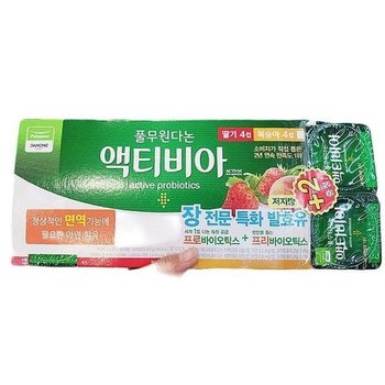 풀무원 다논 액티비아 (딸기복숭아) 80G X 8입 X 2개 a80257