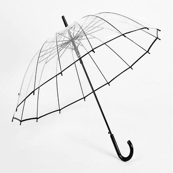 수 우산 있는 원터치 하늘 장우산 16K 투명 바라볼 양우산 2단자동양우산 자동양우산