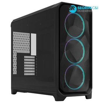 [서린공식] 프렉탈디자인 Meshify 3 XL RGB 강화유리 블랙