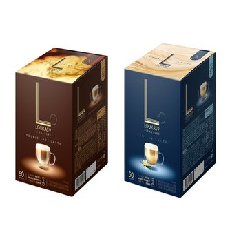 루카스나인 시그니처 더블샷라떼 50T+ 바닐라 50T