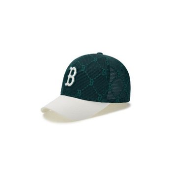 MLB모자 NQK 7ACPMD153-43PGS 다이아 모노그램 메쉬 트러커 보스턴 레드삭스