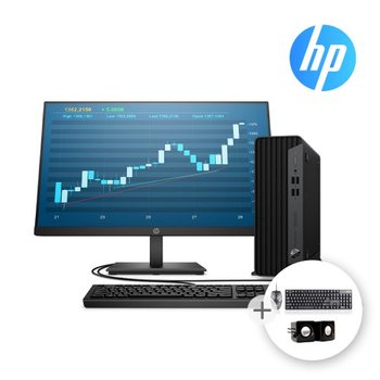 [중고] HP 400 G7 SF 10세대 i5 16GB SSD240GB 500GB HDD Win10 사무용 슬림 중고 PC 랜덤 모니터 세트
