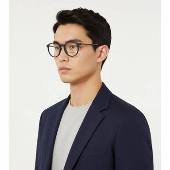 조르지오 아르마니 안경테 AR7118D 5042 라운드 뿔테 안경 1564948