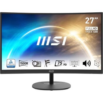 [해외] 영국 MSI 모니터 PRO MP271CA 27 Curved Monitor 1500R FHD 1920 x 1080 75Hz VA 4ms FreeSync H