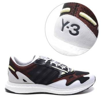 남성 Y-3 RHISU RUN 스니커즈 FU9180_BLACK_WHITE_20S 611912