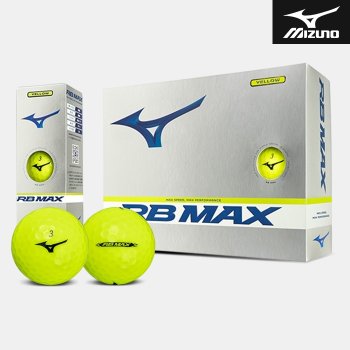 미즈노 RB MAX 골프볼남여공용옐로우5N733512D TA3804586