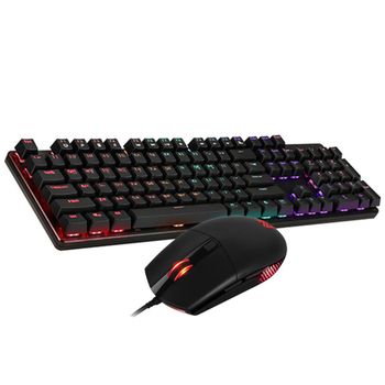 HACKER K570 청축+A660 PMW 3325 RGB 블랙 기계식세트