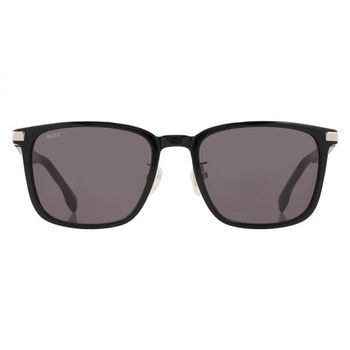 [해외] 휴고보스 그레이 렉탱귤러 남성 선글라스 BOSS 1406/F/SK 02M2/IR 57