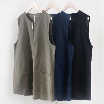 빅사이즈사랑해요 0336L404 포켓집업마조끼 MN (14854250)