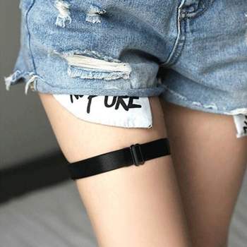 초커 가터링 밴드 하네스 여자 허벅지 여성 벨트 사이