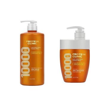 엘라스틴 프로틴클리닉 고영양 샴푸 1000ml + 트리트먼트700ml (S18871669)