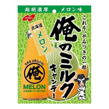[해외] 노벨 오레노밀크 홋카이도 멜론맛 우유 캔디 80g