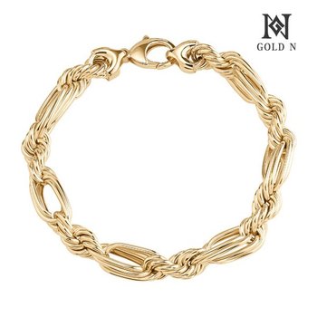 14K/18K 트위스트 트리플 팔찌