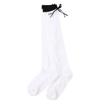 여성 베이직  리본 니삭스 양말  121E3SC055_WH