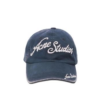 [해외] 아크네 스튜디오 로고 자수 코튼 캡 모자 C40416