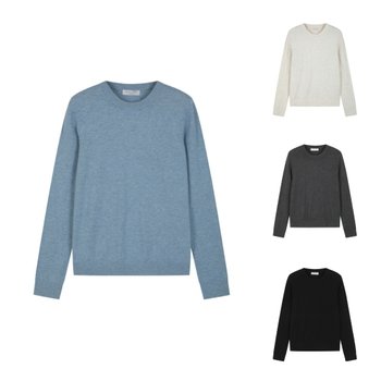 폴햄  여성 캐시블렌드 라운드넥 풀오버 니트 PHF 4ER 2OlO