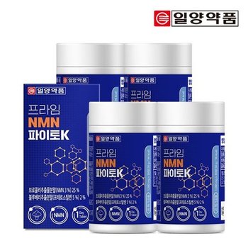 프라임 식물성 NMN 파이토K 30정 4박스 / NAD+ 엔엠엔 프테로스틸벤 ...