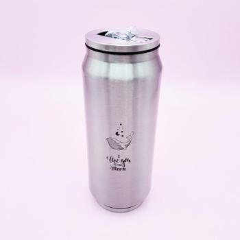 13000 편리한 캔모양 텀블러 480ml 1개-304스테인레스