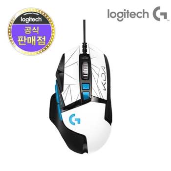 유선 WL63AD35 게이밍 HERO마우스 G502 HERO K DA