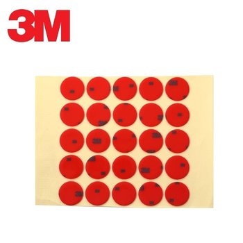 3M 강력 양면테이프 원형 20mm 25P/차량용 테이프 초강력테이프 (W9E7CFA)