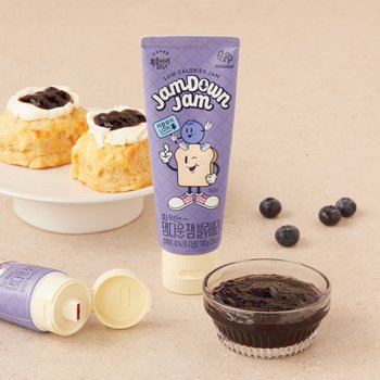 복음자리 짜먹는 잼다운잼 블루베리 100g