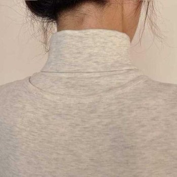 [ME70658S_56]환절기 여성목폴라 보온 레이어드 토시