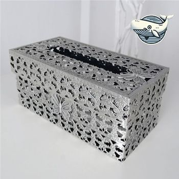 우아한 주석 티슈케이스 엔틱 장식 세련된 각티슈케이스 휴지케이스 주석티슈케이스 각티슈커버