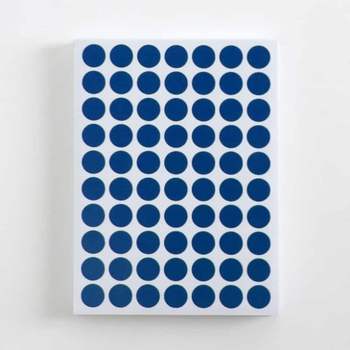 컬러 314YSQ32 스티커 60매세트(블루) 닷스티커 설문조사스티커