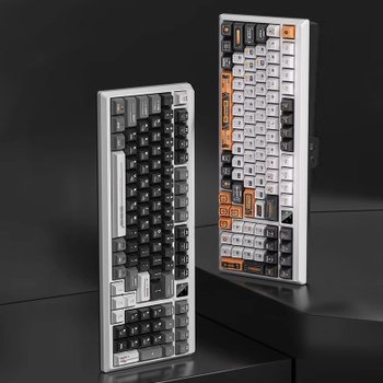 [해외] LANGTU T98 무선 기계식 키보드 Gasket구조 3가지 연결모드 1600RGB 미니 디스플레이