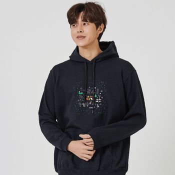 캐쥬얼셔츠 키밍 HELLO WINTER 겨울 대설 맨투맨 후드티
