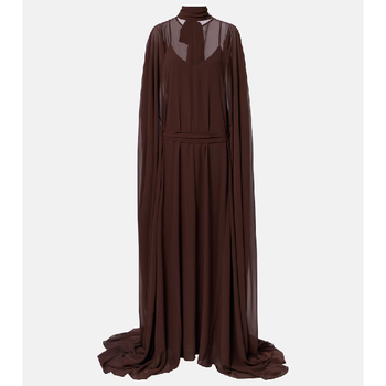 26 SS De La Vali Nila 쉬폰 이브닝 가운 TP574447673