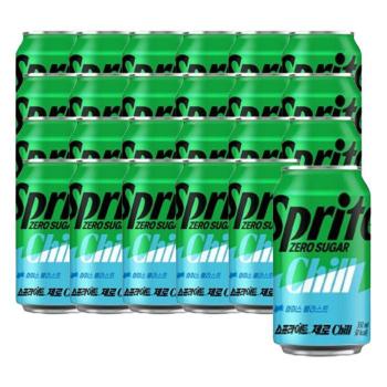 스프라이트 제로 Chill 350ml 24캔r (S47335247)