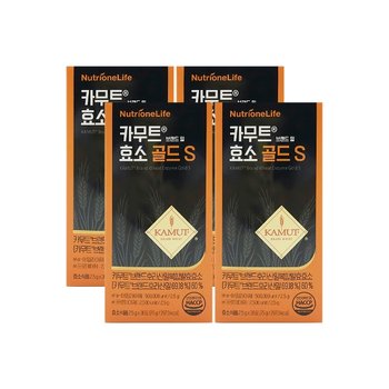 뉴트리원 카무트 효소 골드S 2.5g x 30포 x 4개