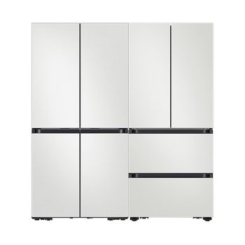 삼성 비스포크 냉장고 김치냉장고 세트 코타화이트 RM70F64R1A+RK70F42M2A