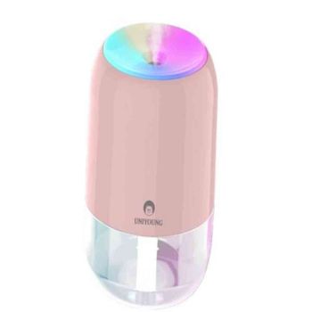 C타입 저소음 가습기 핑크 200ML 1개 C타입가습기 사무실가습기 책상가습기 차량용가습기