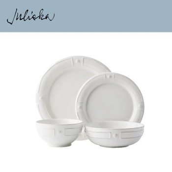 [해외] 줄리스카 베리앤뜨레드 Berry and Thread French Panel 4pc Setting - White (2set / 8pc)