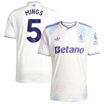 [해외] 아디다스 Tyrone Mings 애스턴 빌라 Male 2025/26 써드 레플리카 플레이어 저지 - 화이트 115839