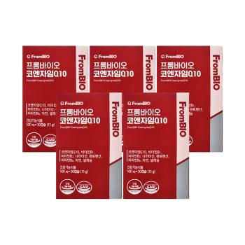 프롬바이오 코엔자임Q10 500mg 30캡슐 5개/mjc (S46560905)
