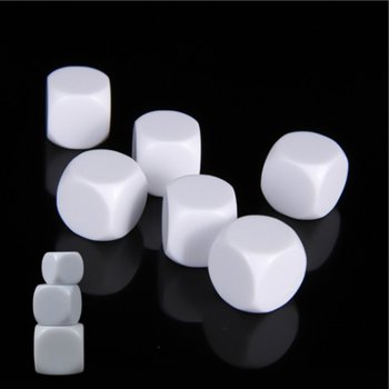 [오늘출발]보드게임 커스텀 주사위 만들기 룰렛 복불복 게임 무지 큐브 제작 5개