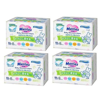 [해외] 정리 구매 메리즈 오시리후키 화장실에 흘리다 하린 린 철회용 64장 × 3 ×3