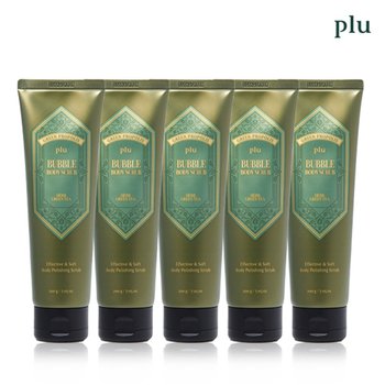 플루 버블 바디스크럽 허브그린티 200g x 5