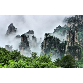 [Semi-프리미엄]장가계/원가계 6일 고속열차 왕복 천문호선쇼 대협곡 유리다리+VR 천문산사+귀곡+유리잔도 전신마사지 보봉호수VIP 리무진버스 BBQ푸드트럭 포토북 특식4회