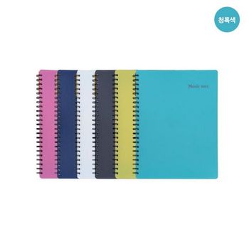 (P)뮤직노트40매 MA86DS80 청록(244x310x19mm)