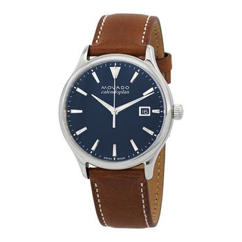 [해외] 모바도 헤리티지 쿼츠 블루다이얼 청판 남성 시계 3650155