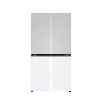 (행사) LG 디오스 AI 오브제 냉장고 T876MRQ012 크림 그레이 / 에센스 화이트