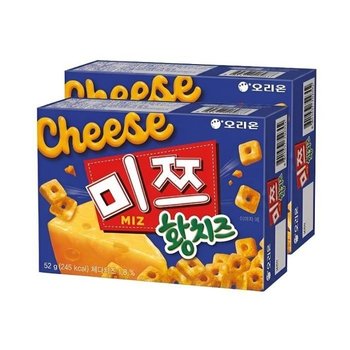 오리온  미쯔 황치즈  52g x 2개