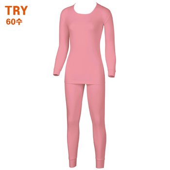 TRY60수노빌리티여면내복상하1세트TWLIH05