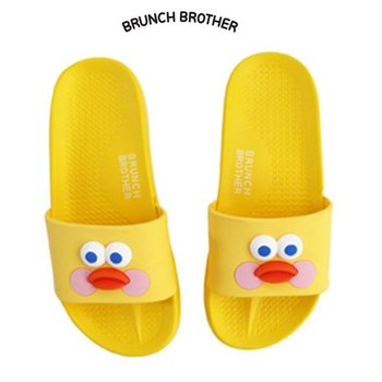 여자여름신발 로마네 슬리퍼 팝아이 옐로우덕 브런치브라더 택1
