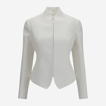 [해외] [해외배송] 더로우 브리안다 스탠드 칼라 블레이저 10954W4461 IVR IVORY
