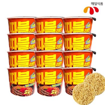 따블라면 얼큰소고기 맛 12개